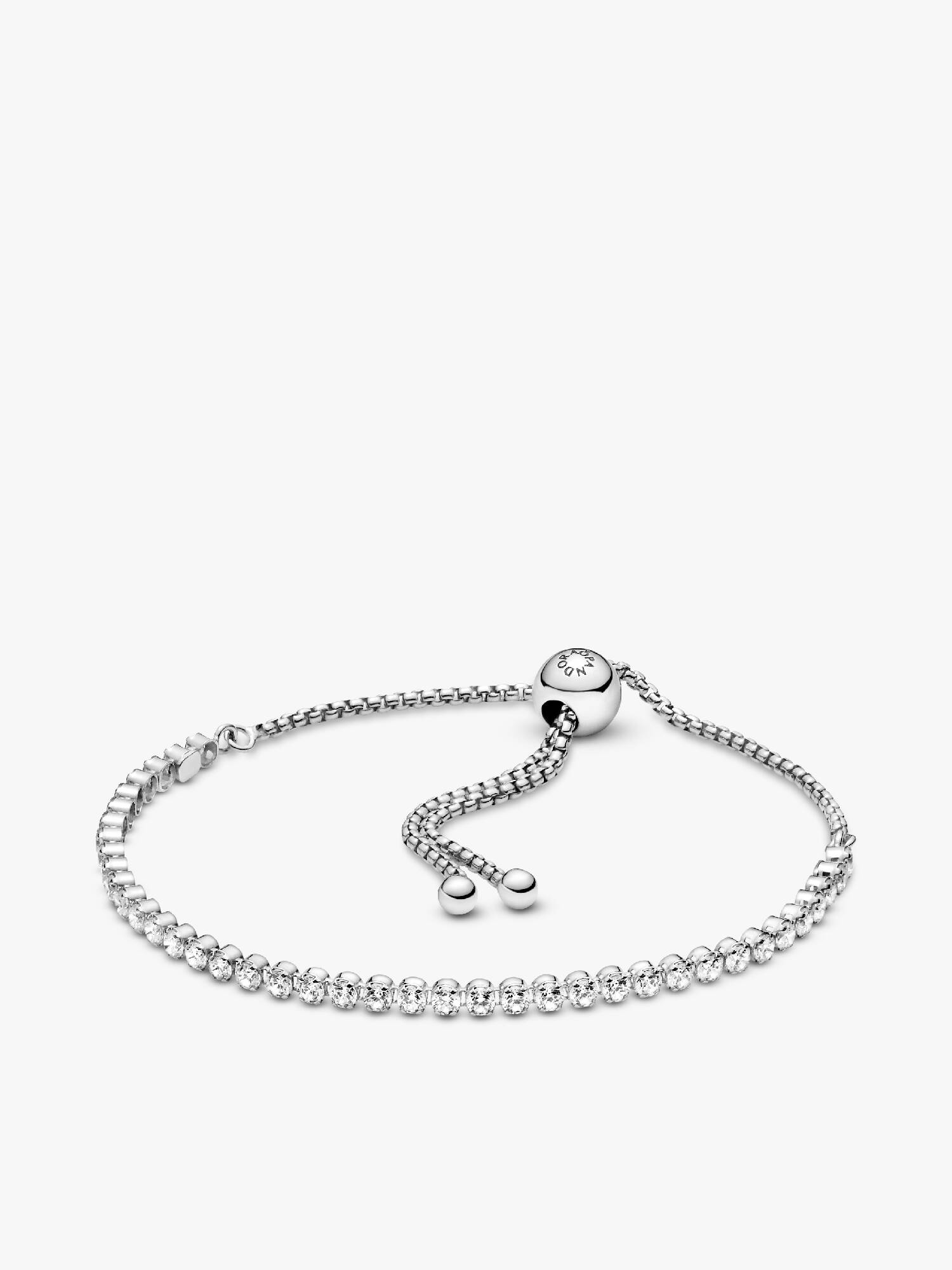 Funklende Slider Tennisarmbånd