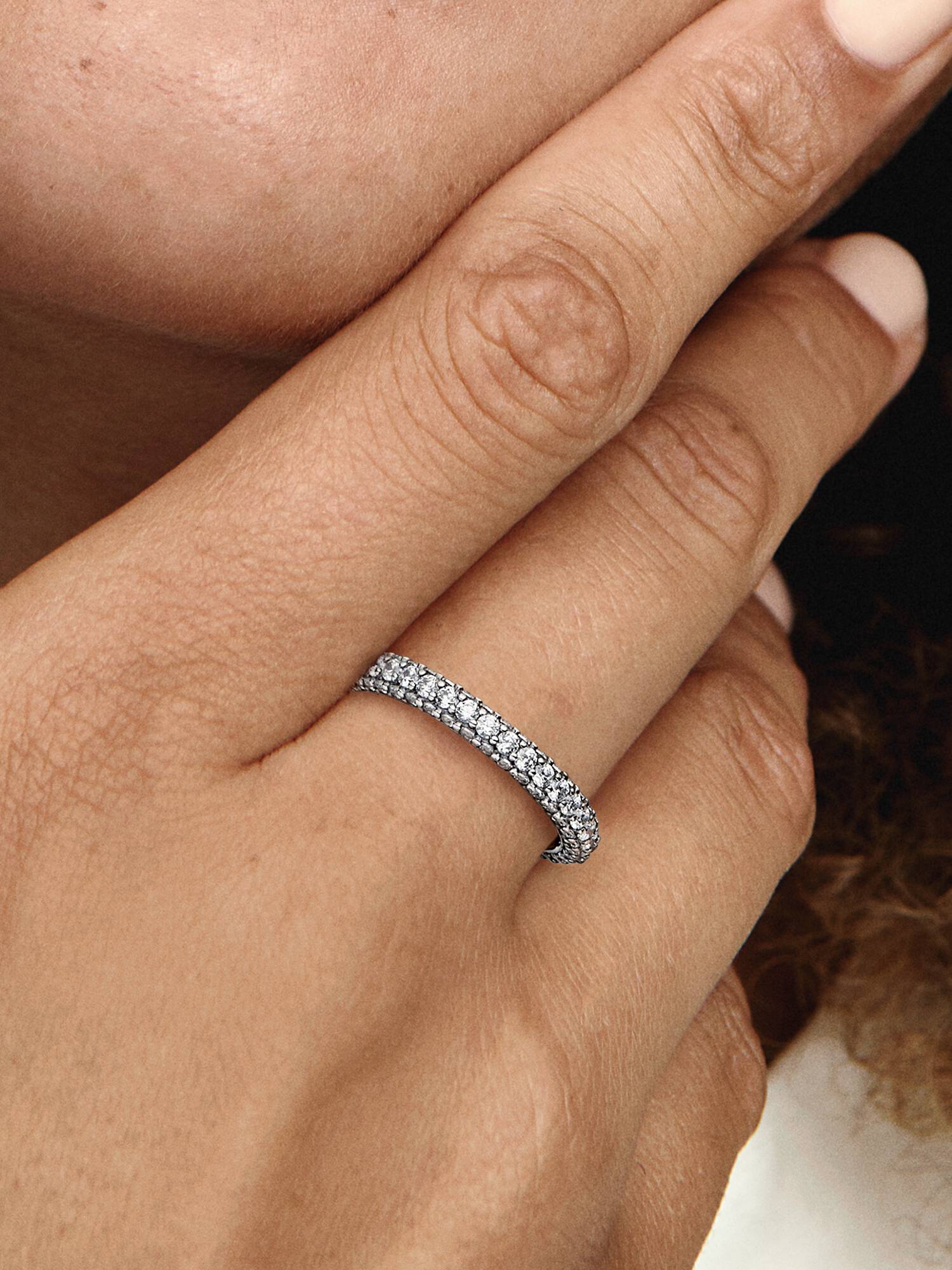 Pandora Timeless Pavé Enkeltradet Ring