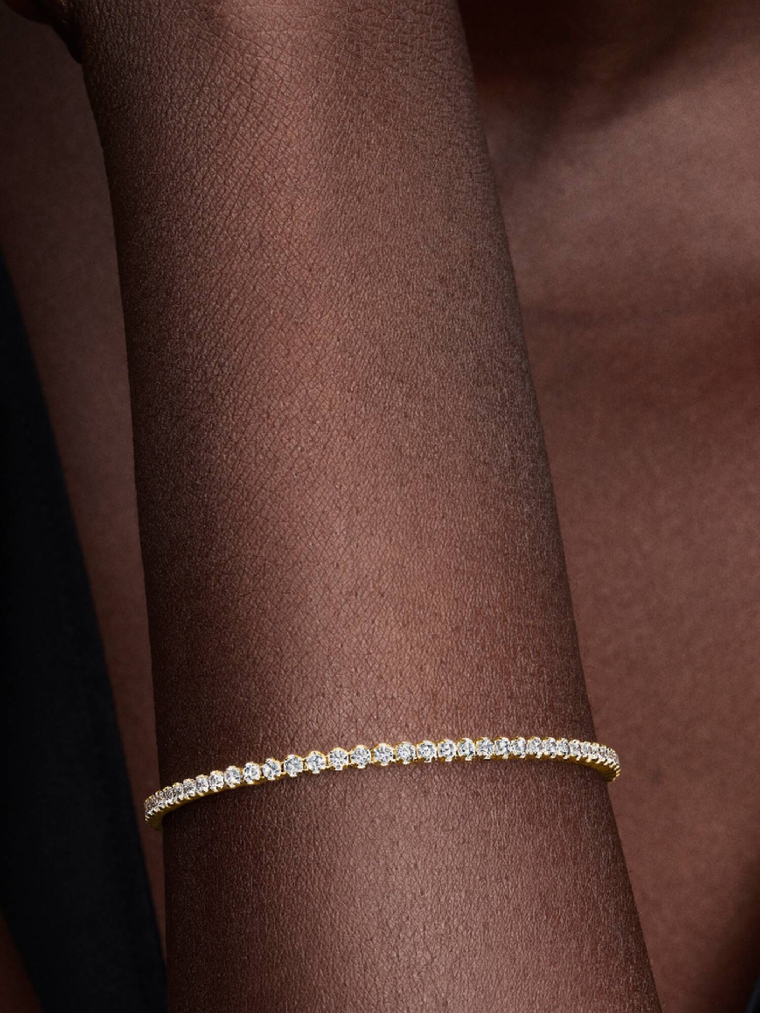 Funklende Tennisarmbånd