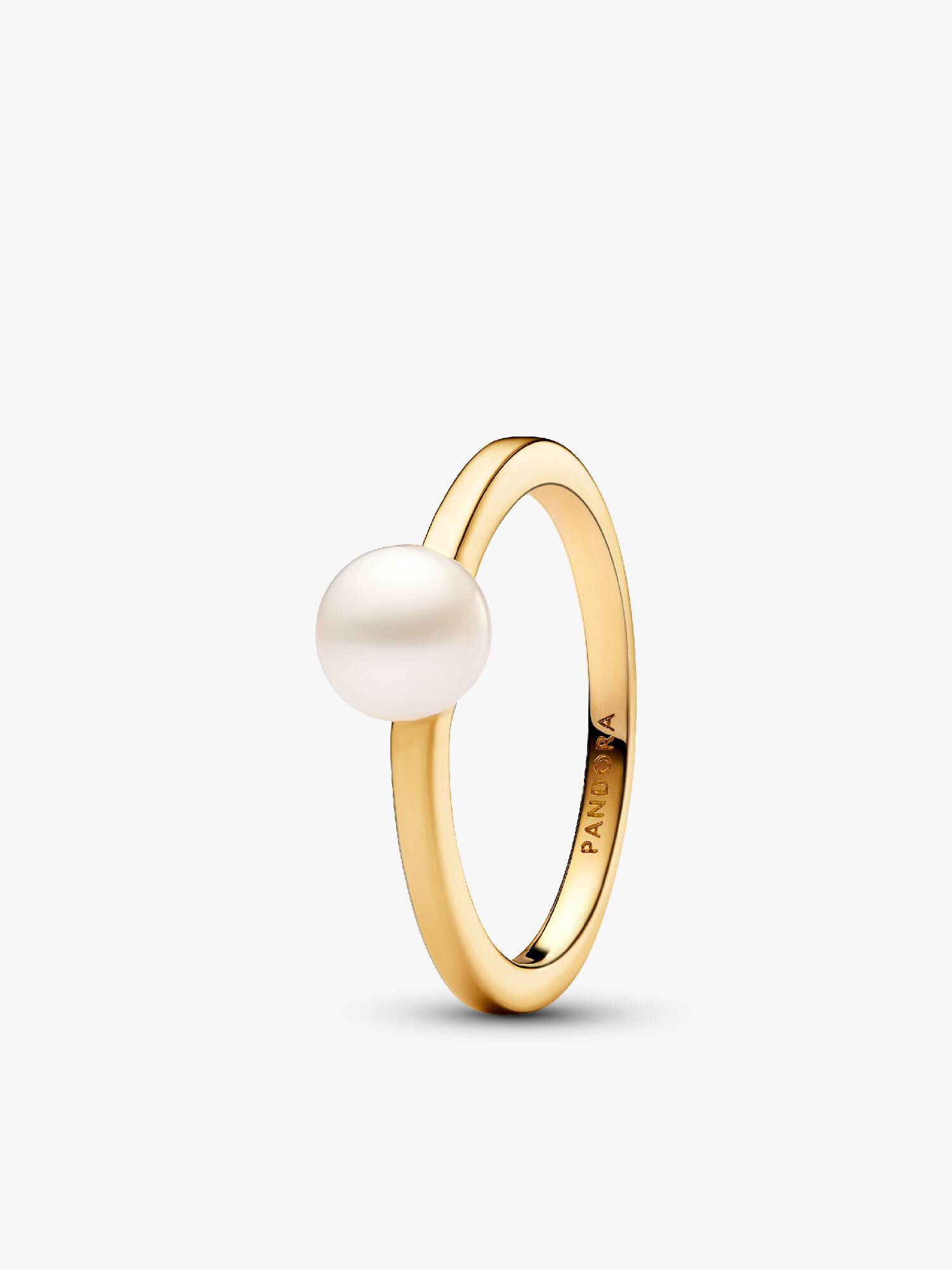 Ring med Behandlet Ferskvandskulturperle