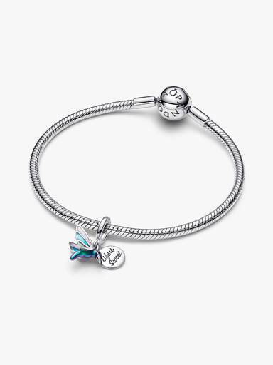 Kolibri Charm med dobbeltvedhæng
