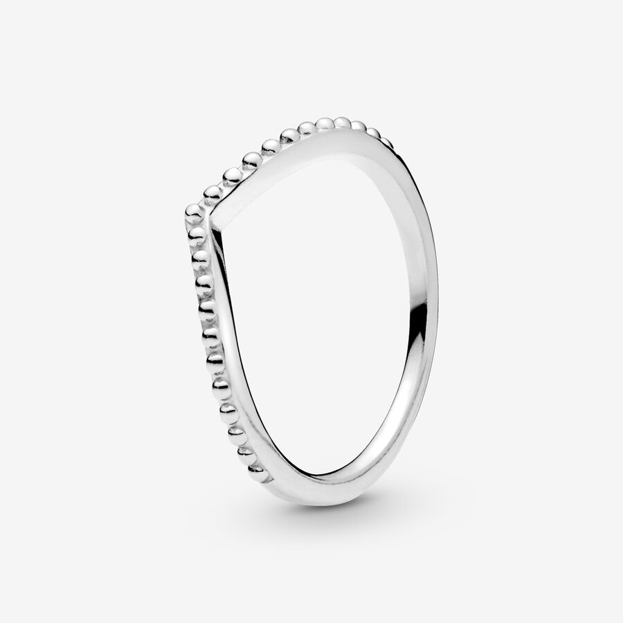 Kuglebesat Wishbone Ring image number 0