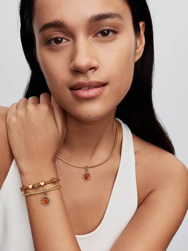Sol Openwork Charm