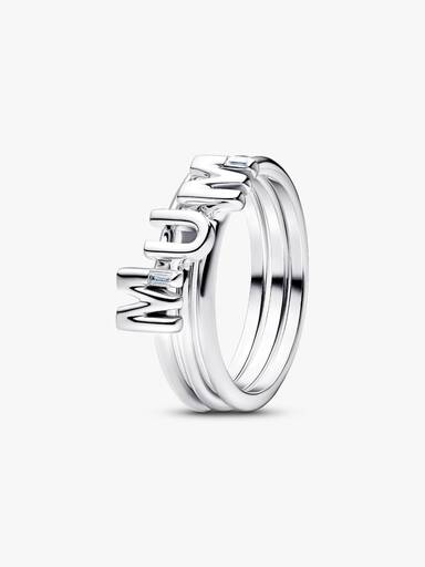 MUM Bogstaver Delbar Ring