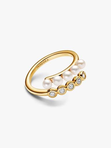 Behandlede Ferskvandskulturperler og Sten, Åben Ring