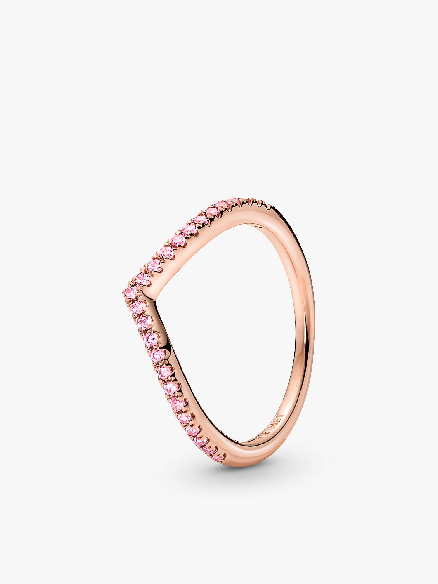 Pandora Timeless Wish Funklende Rosa Ring