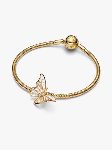 Stor Sommerfugl Åbent Charm