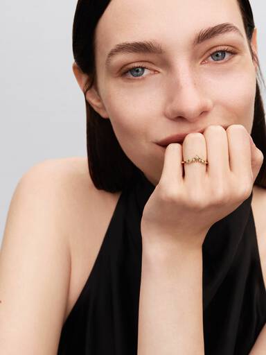 Tiara Stjerner Ring
