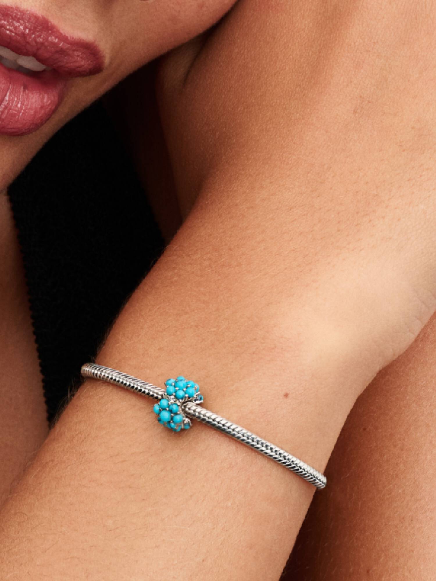 Turkisfarvet Ocean Charm
