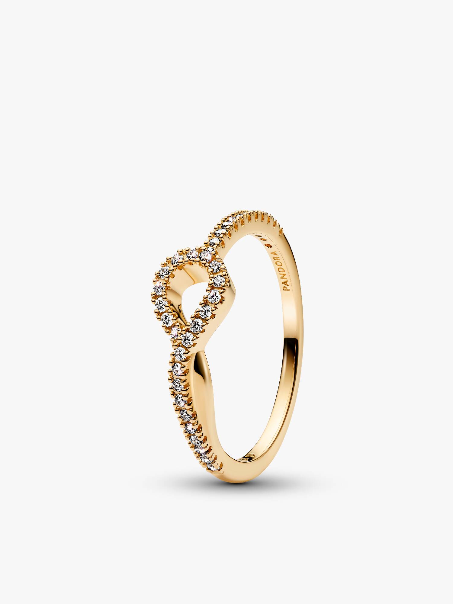 Pandora Infinite Pavé Ring med laboratorieskabt diamant