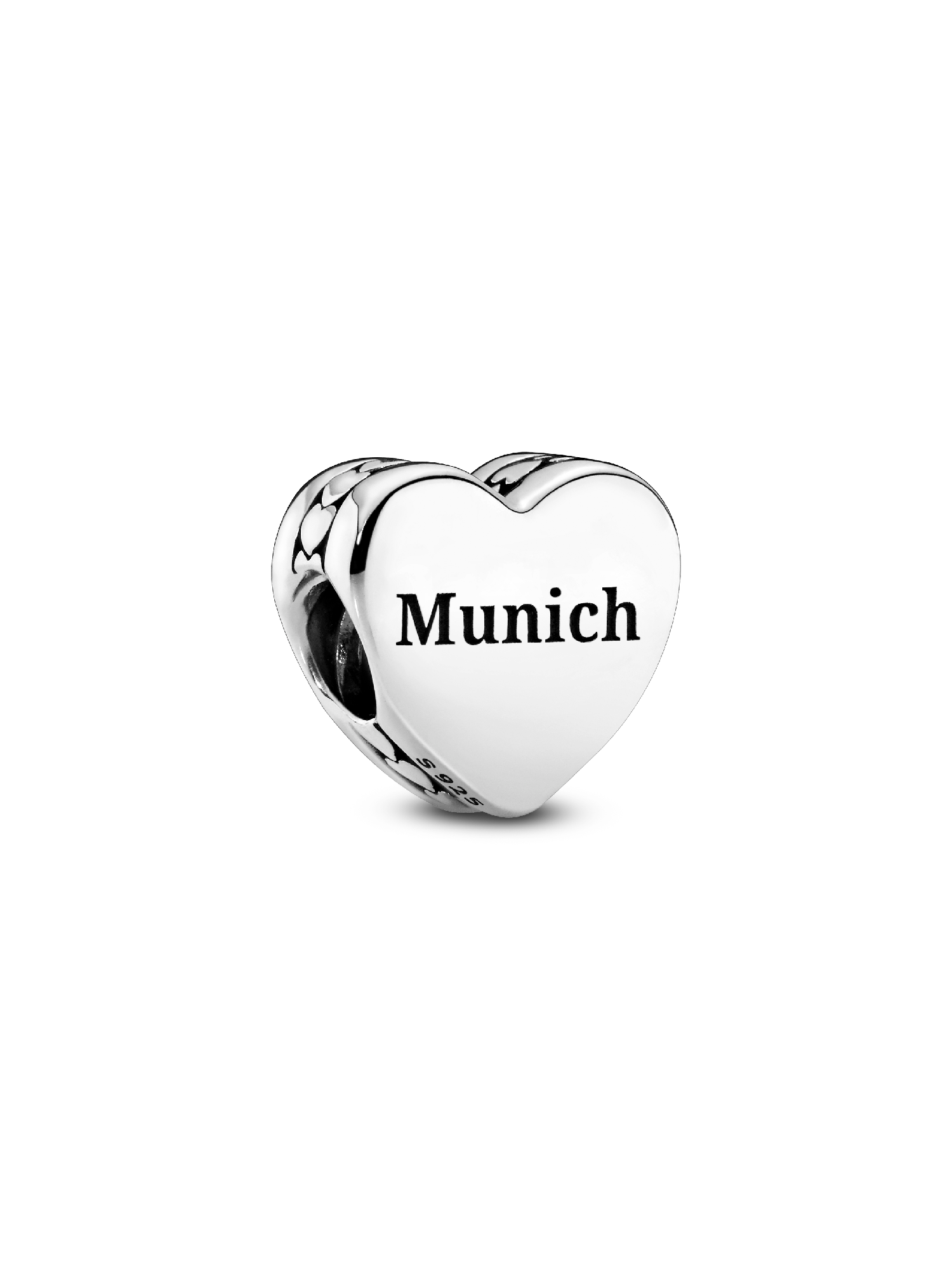 München Skyline Hjerte Charm