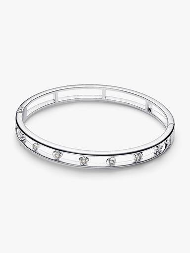 Pandora Talisman armring i sterlingsølv med symboler med laboratorieskabte diamanter