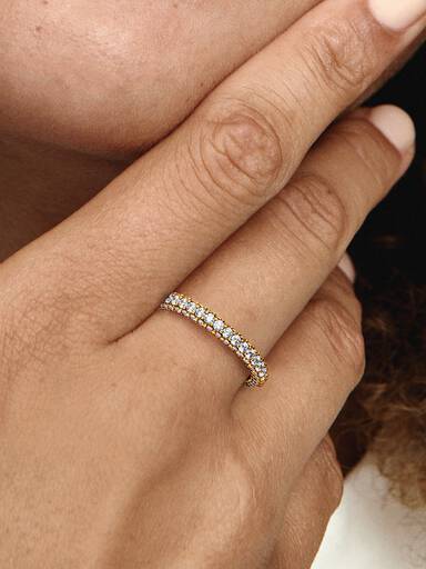 Pandora Timeless Pavé Enkeltradet Ring