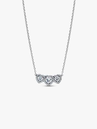 Halo Hjerte Trilogi Collier-Halskæde