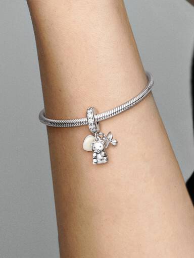 Babybamse Charm med vedhæng