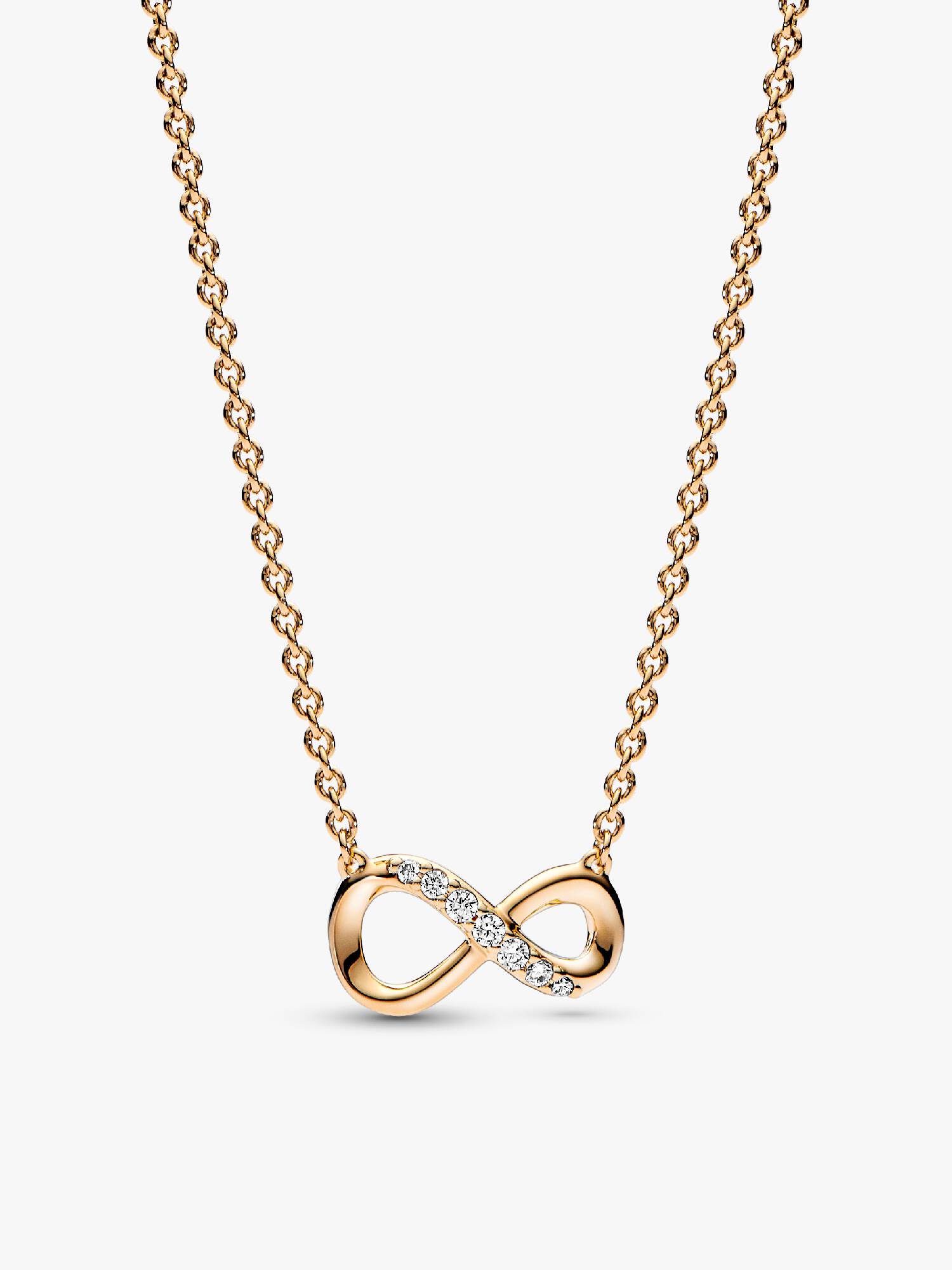 Funklende Uendelighed Collier-Halskæde