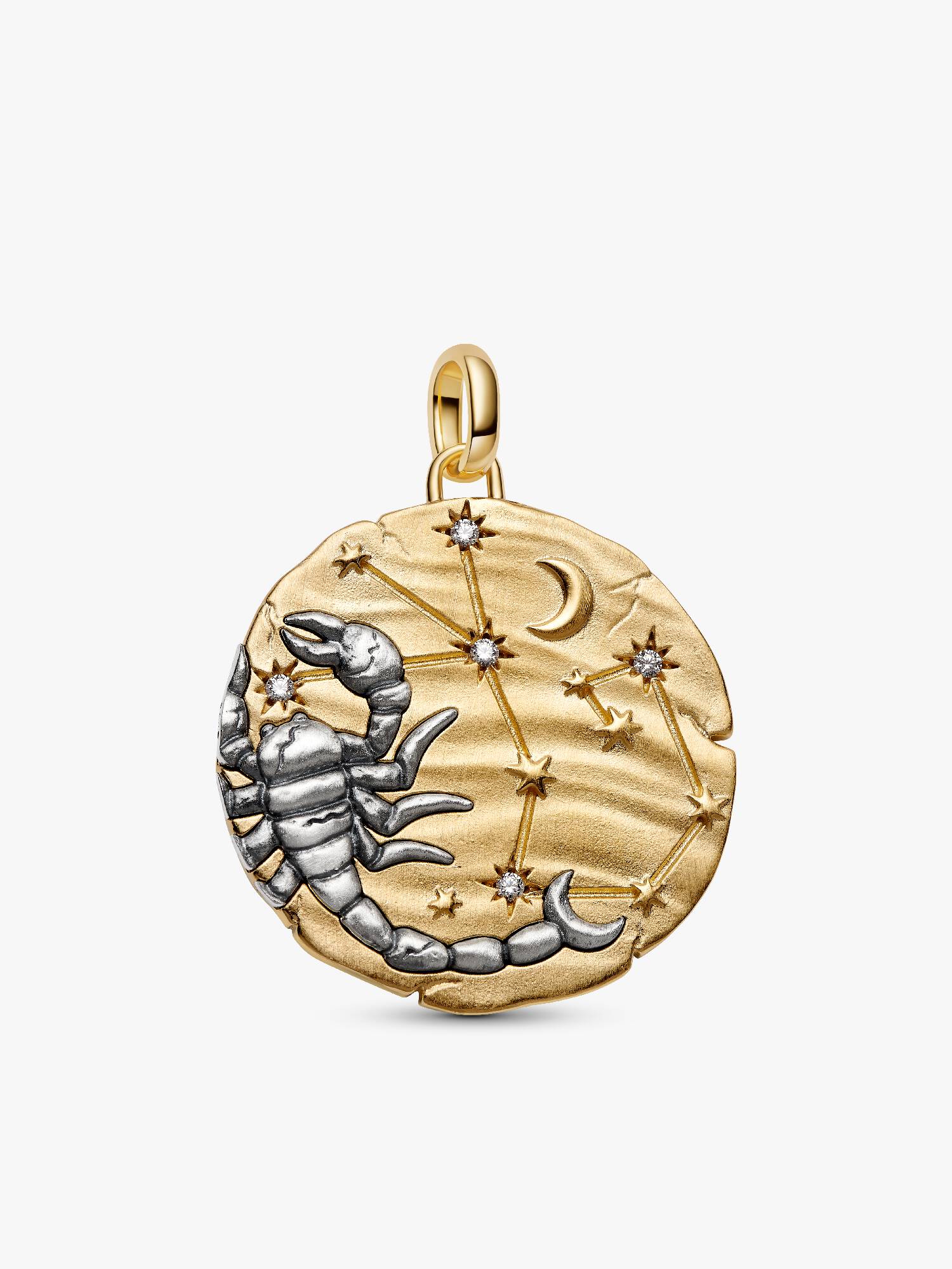 Skorpionen Stjernetegn Oversized Medaljon Charm