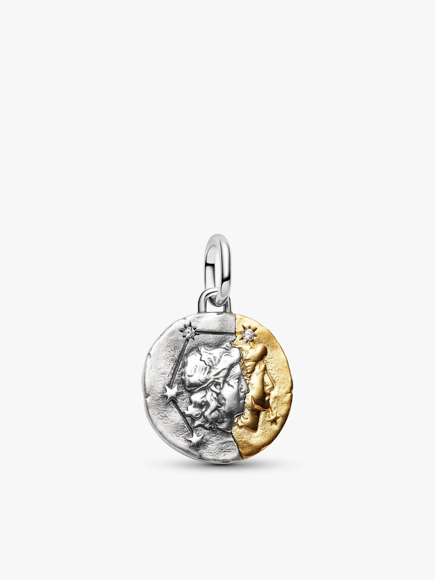 Tvillingerne Stjernetegn Medaljon Charm