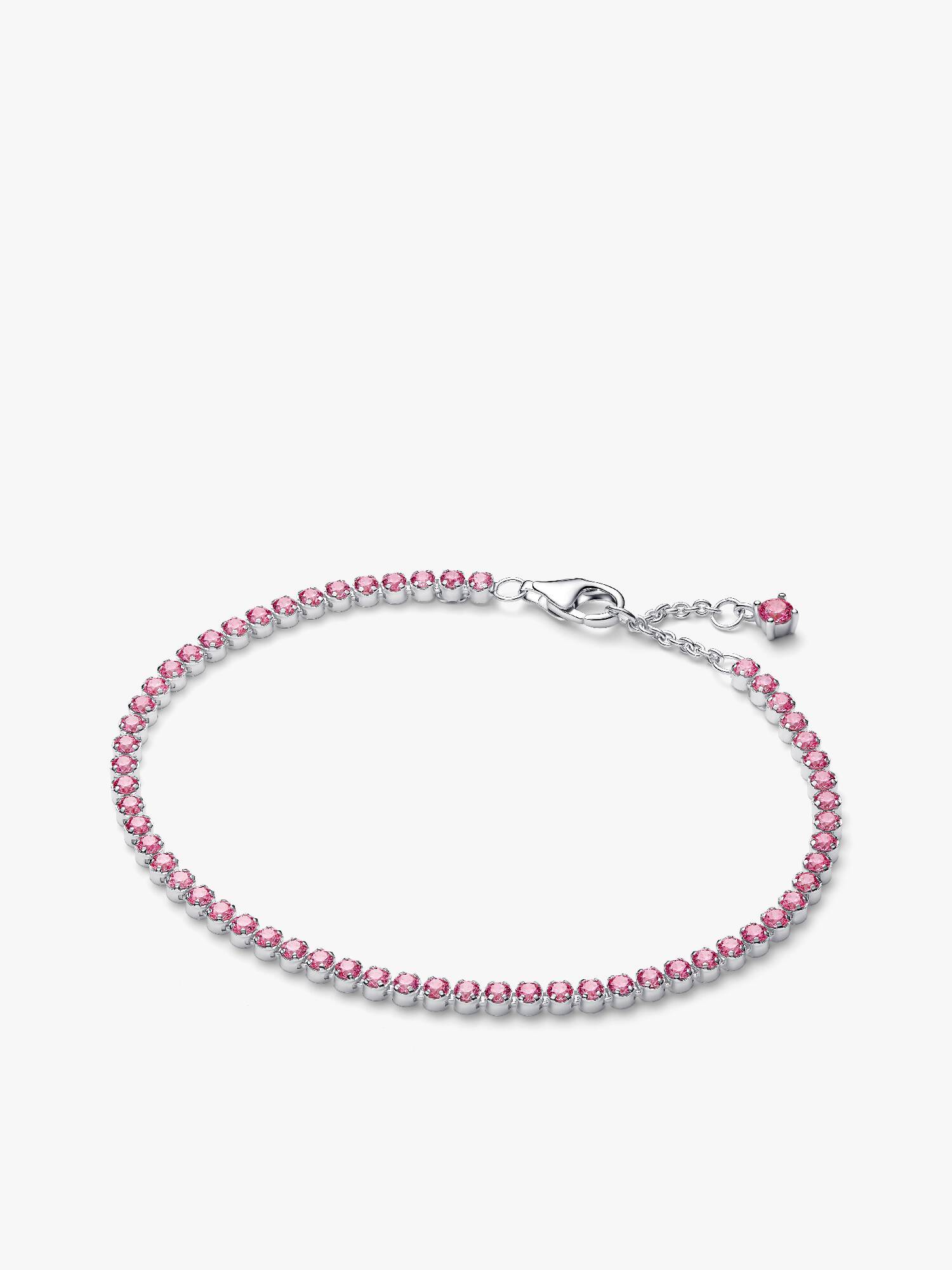 Lille Pink Tennisarmbånd