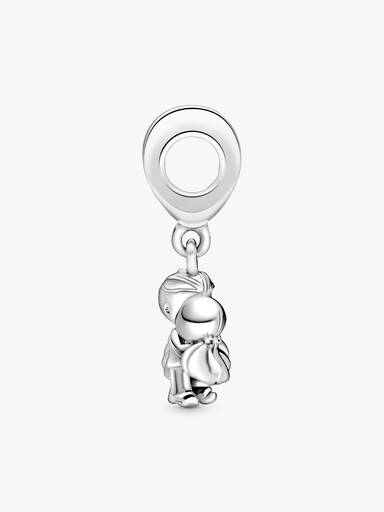 Nygift Par Charm med Vedhæng