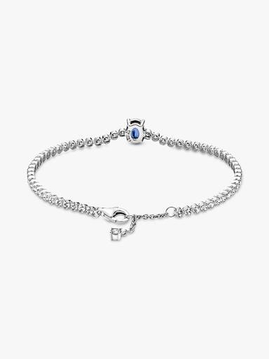 Funklende Pavé Tennisarmbånd