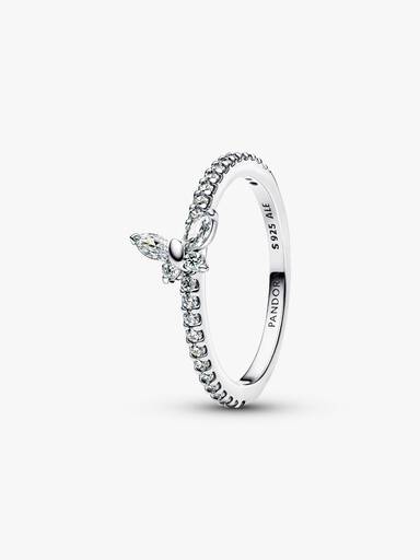 Funklende Sommerfugl Ring