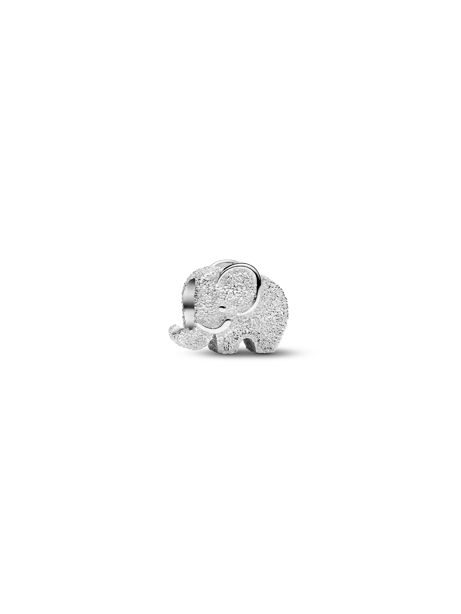 Tekstureret Elefant Minicharm