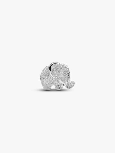 Tekstureret Elefant Minicharm