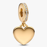 Hjerteformet charm Hjerteformet charm