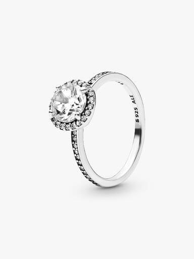 Rund Funklende Ring