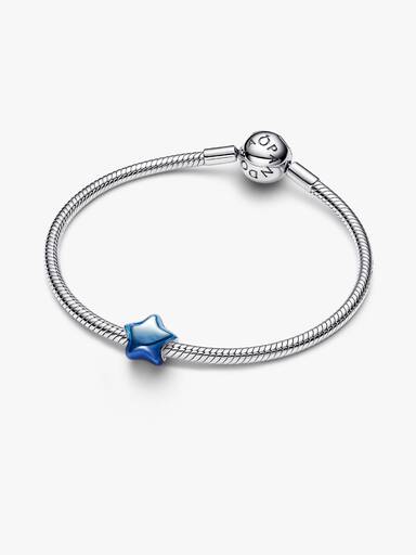 Blå Stjerne Charm