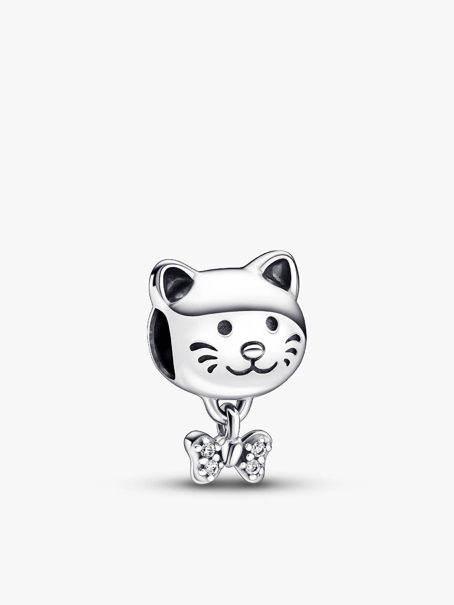 Kat & Sløjfe Charm