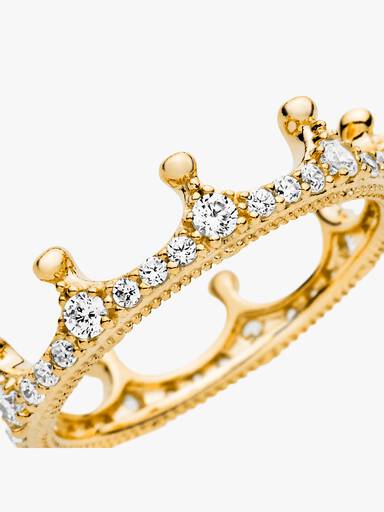 Klart Funklende Krone Ring