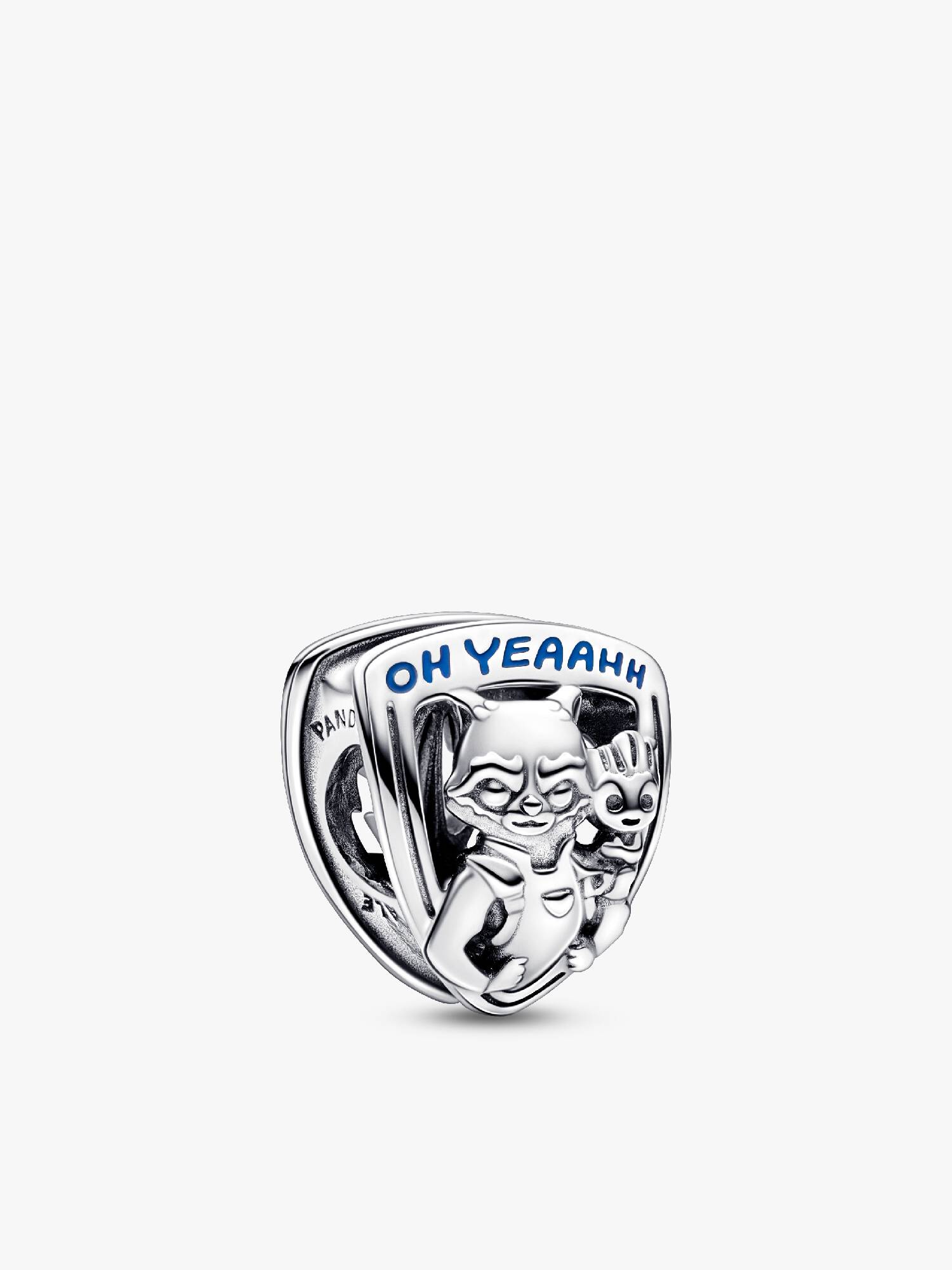 Marvel Guardians of the Galaxy Rocket Raccoon & Groot Emblem Charm