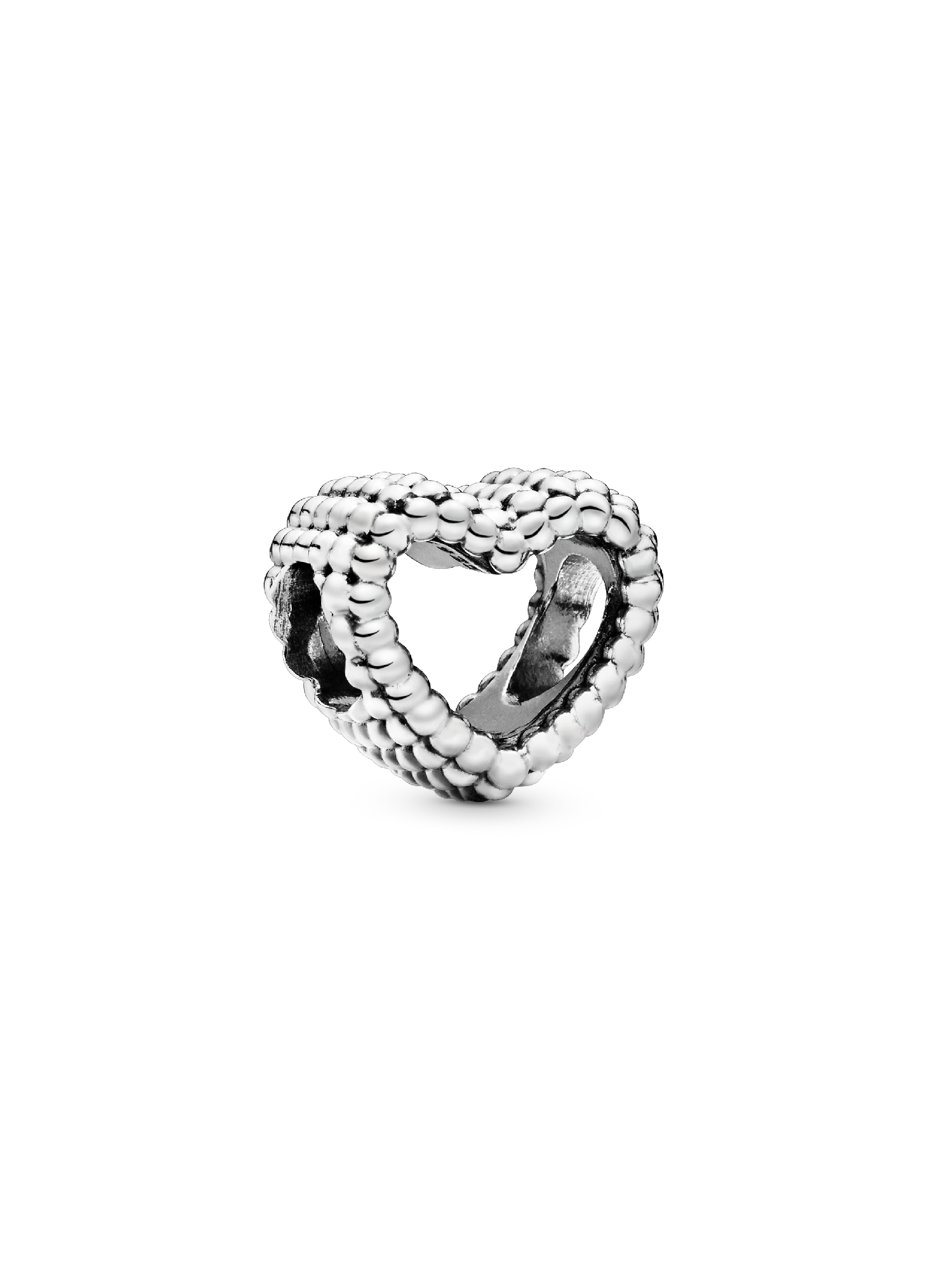 Åbent Kuglehjerte Charm