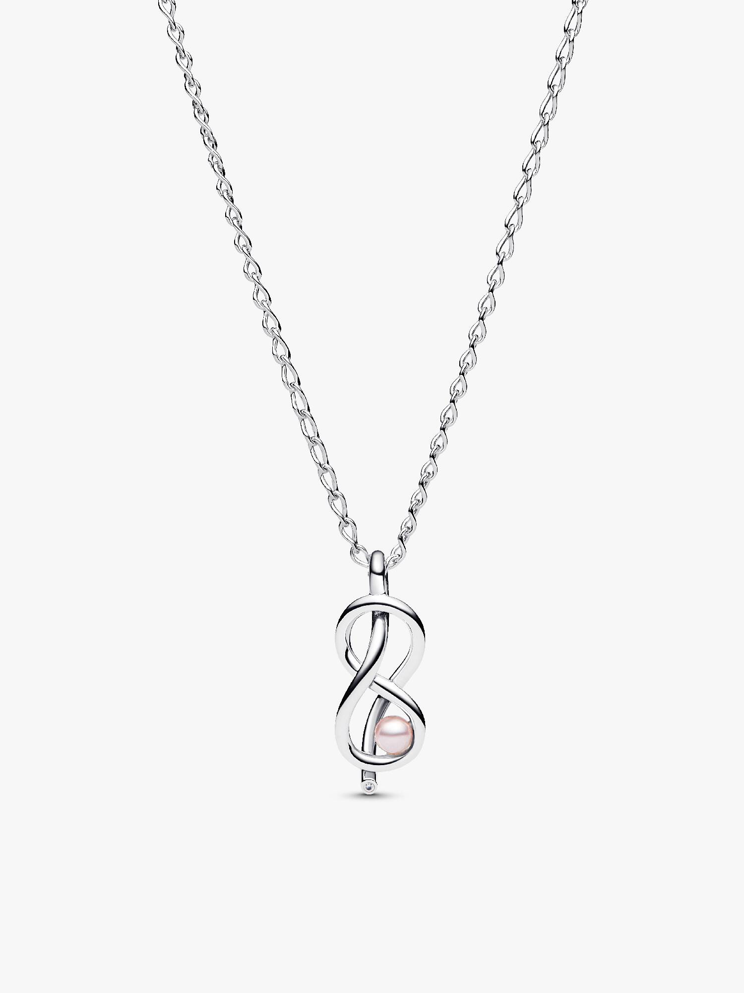 Uendelighedsknude Collier-halskæde