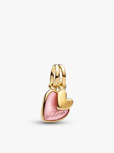 Guldfarvet Charm‑Sæt