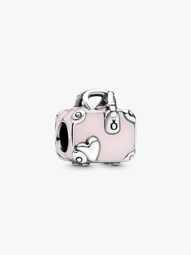 Lyserød Rejsetaske Charm