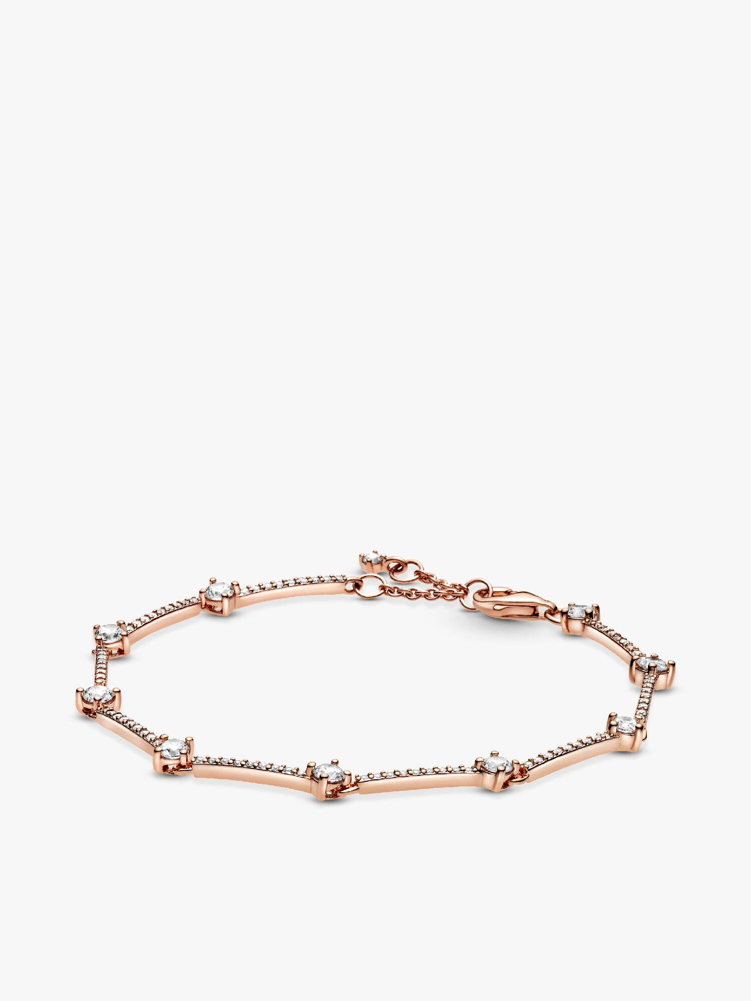 Funklende Pavé Led Armbånd