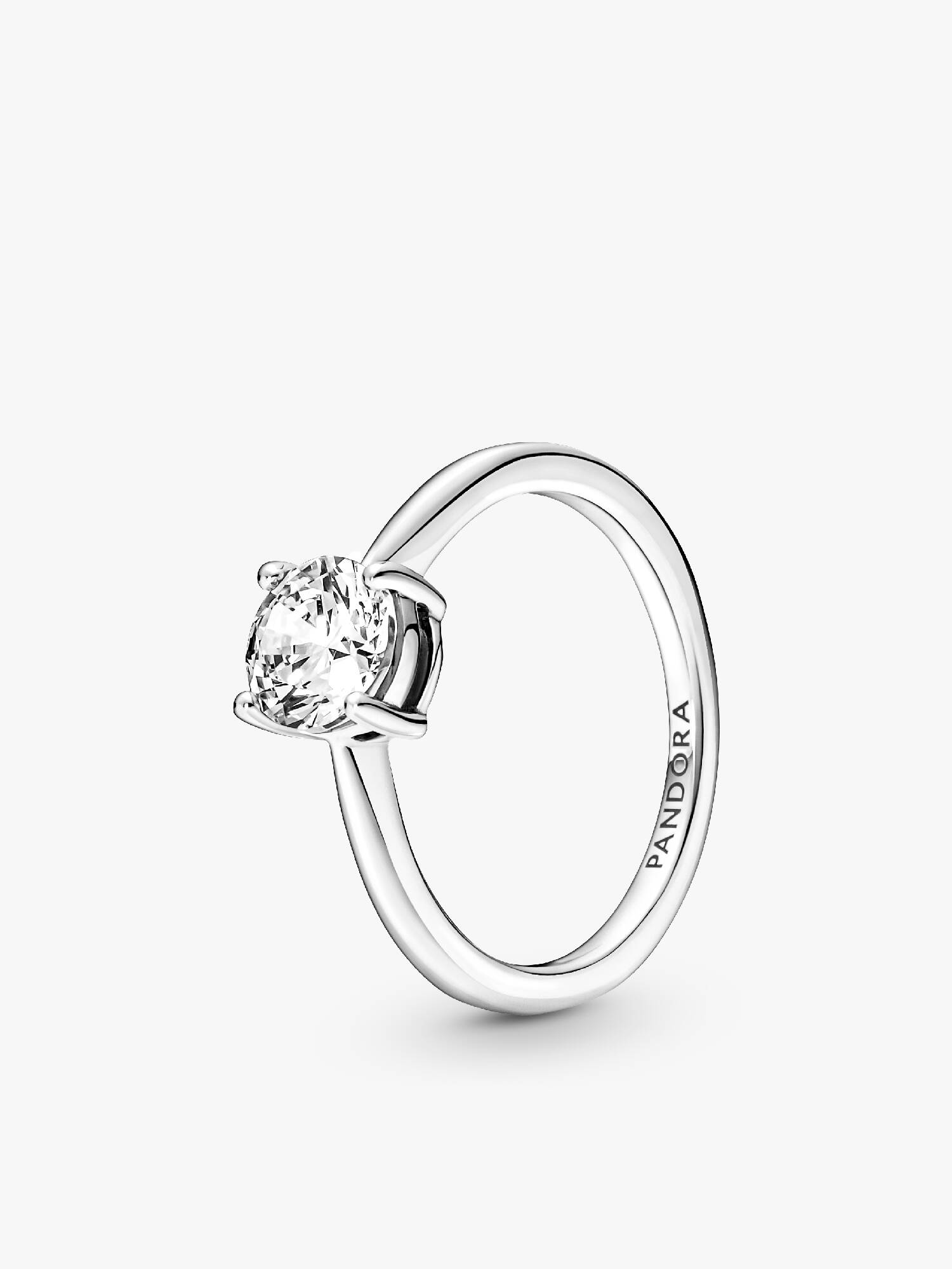 Funklende Solitaire Ring