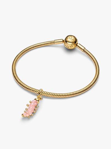 Pink Larve Charm