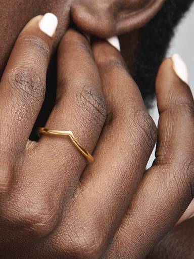Poleret Wishbone Ring