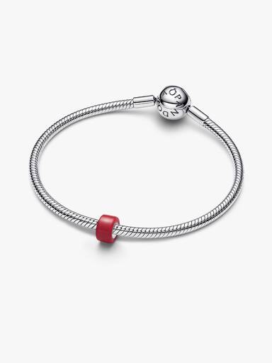 Rødt Muranoglas Minicharm