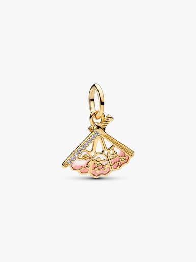 Disney Mulan Vifte Charm med vedhæng