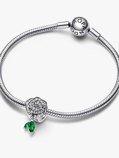 Strålende Rose-i-Blomst Charm