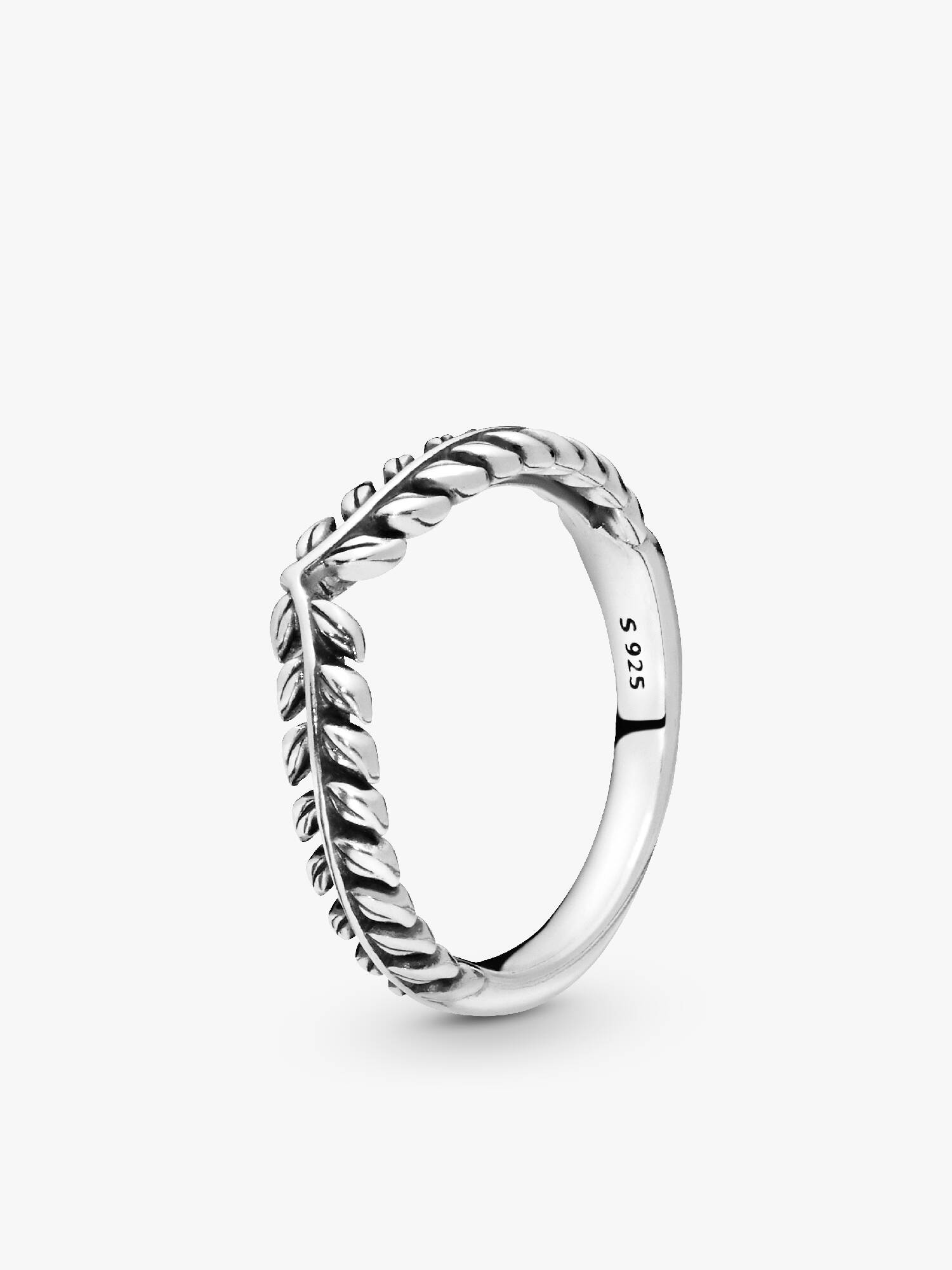 Hvedeaks Wishbone Ring
