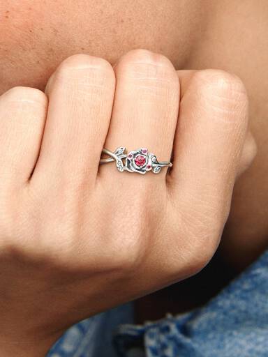 Disney Princess Belle Rose Skønheden og Udyret, Ring