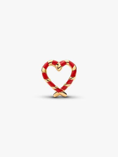 Sukkerstok Openwork Hjerte Charm