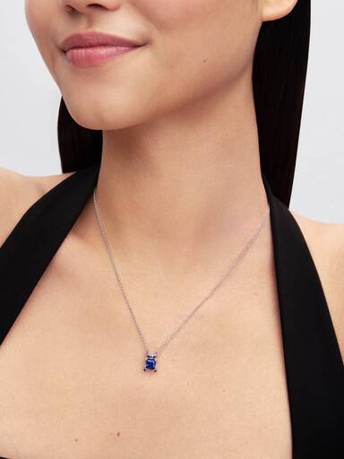 Disney Stitch blå collier-halskæde