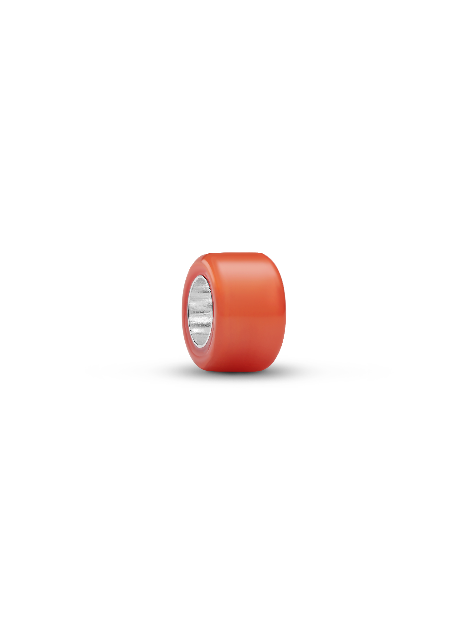 Orange Muranoglas Minicharm